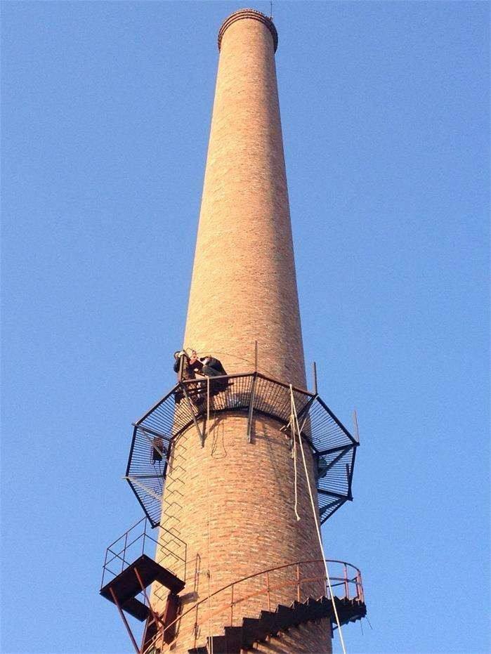 砖烟囱维修
